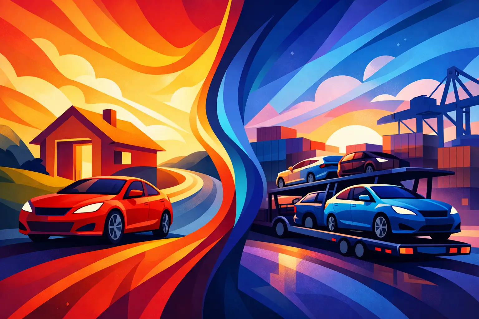 Door to Door vs Terminal Car Shipping