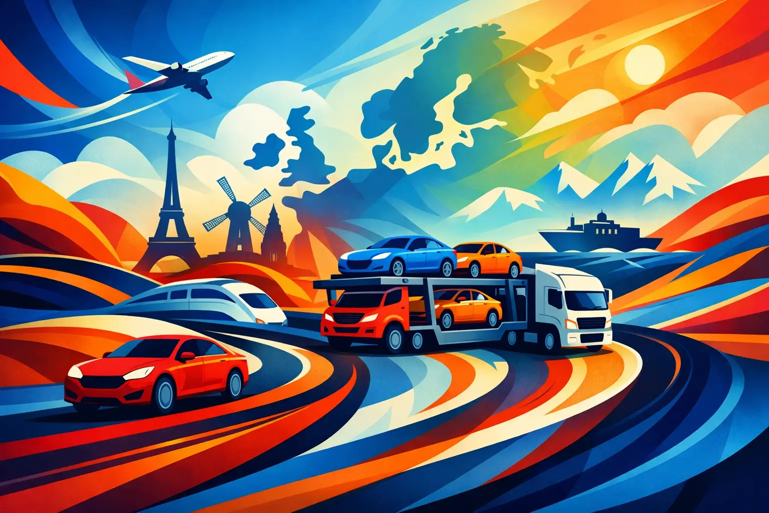 Vehicle Transportation Across Europe Explained