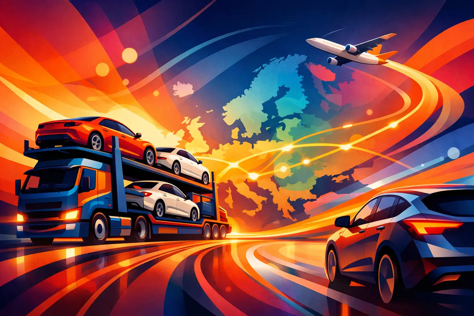 Insured Vehicle Transport Service Across Europe